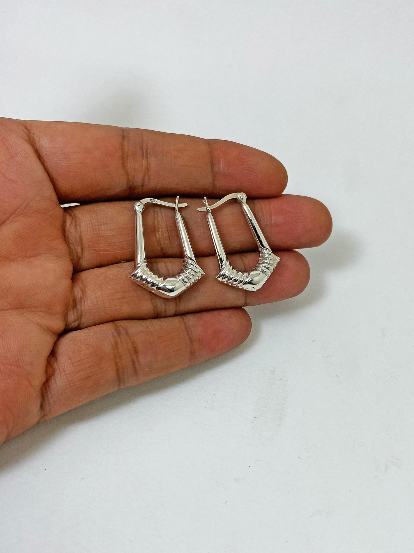 Anchor Hoop Earrings, Silver Nautical Jewelry Sup Silver Sup Silver