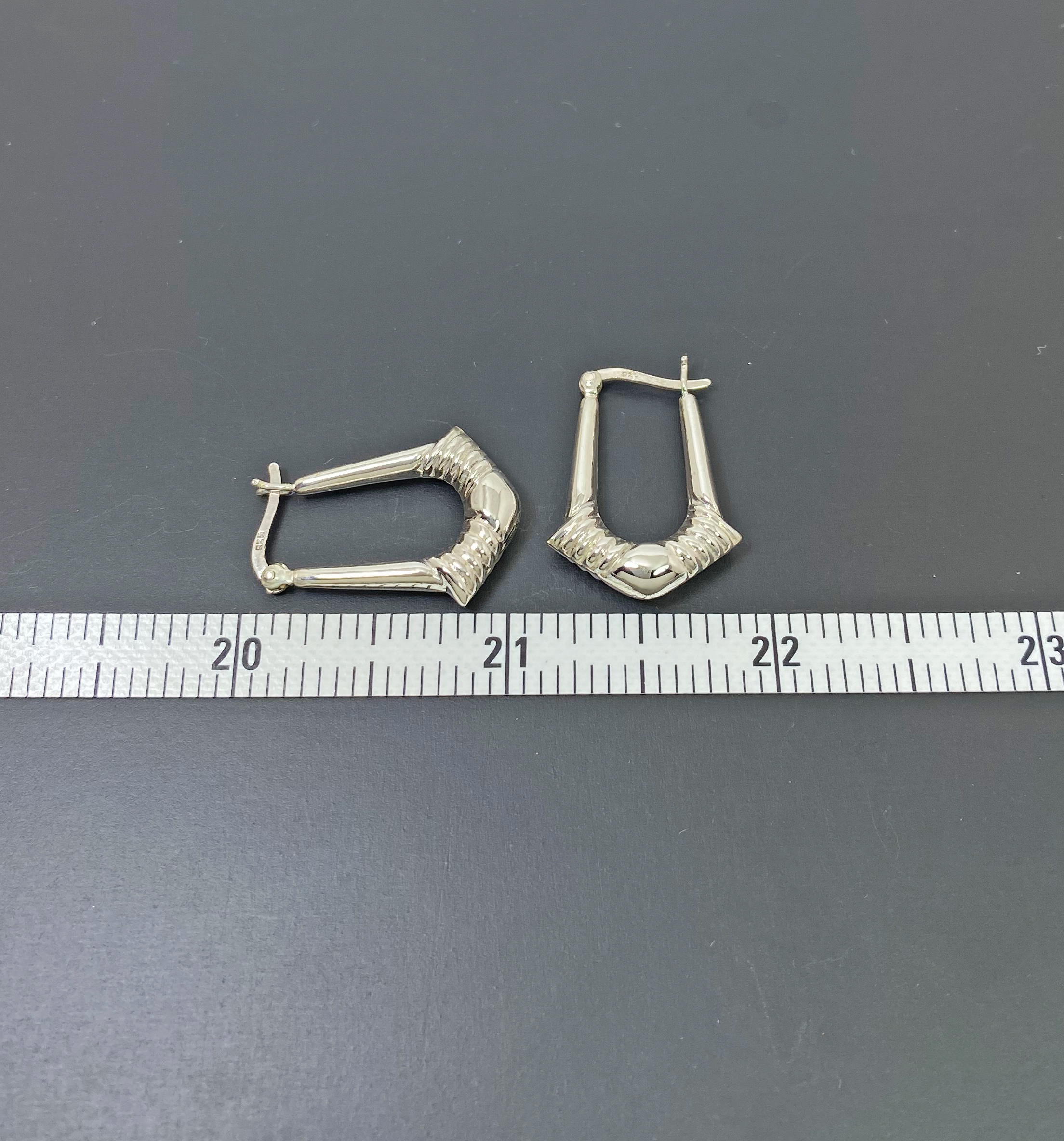 Anchor Hoop Earrings, Silver Nautical Jewelry Sup Silver Sup Silver