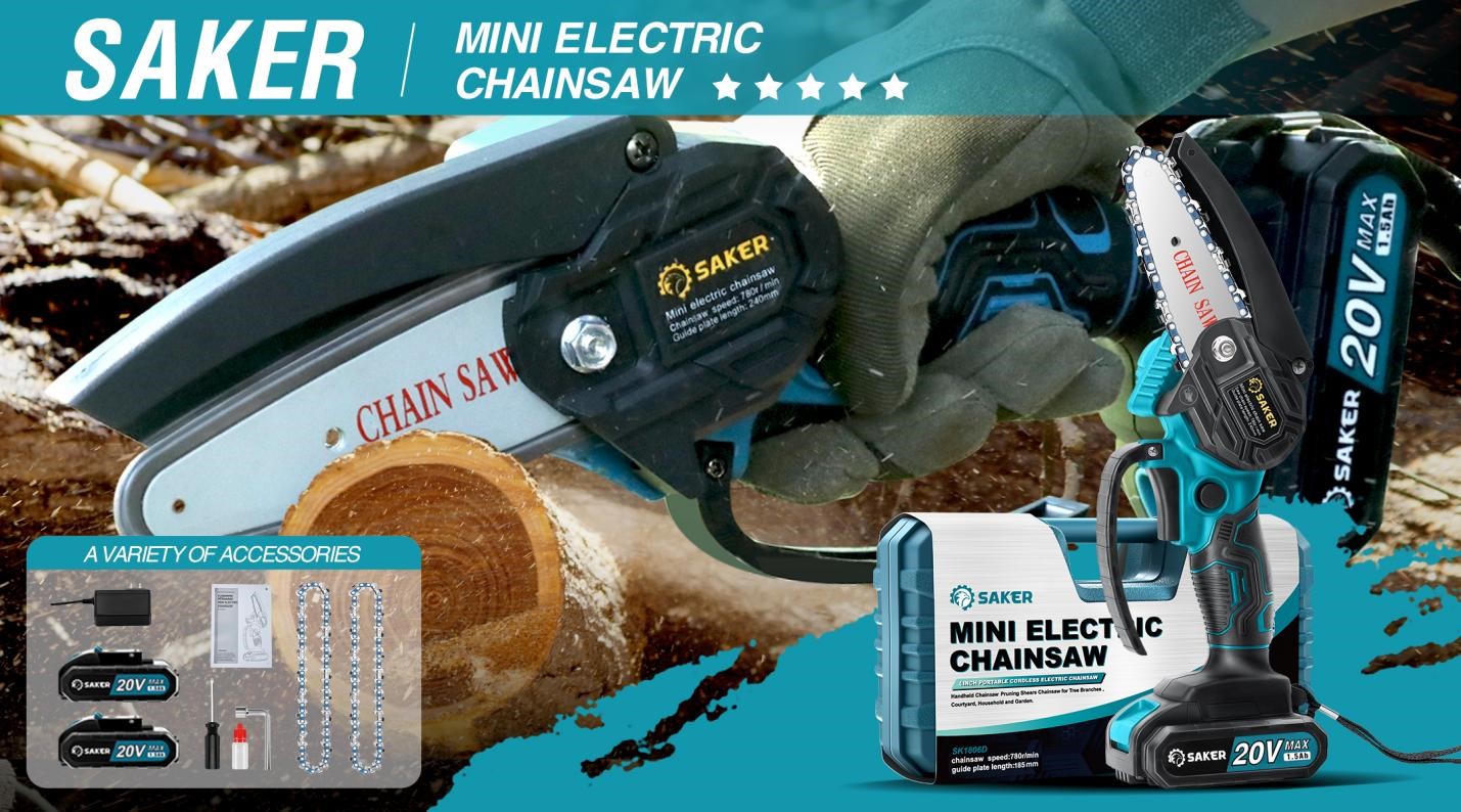 Product review: Saker electric mini chainsaw: An effective tool for  courtyard, household & Garden! - Welcome to Surbhi's Crazy Creative World