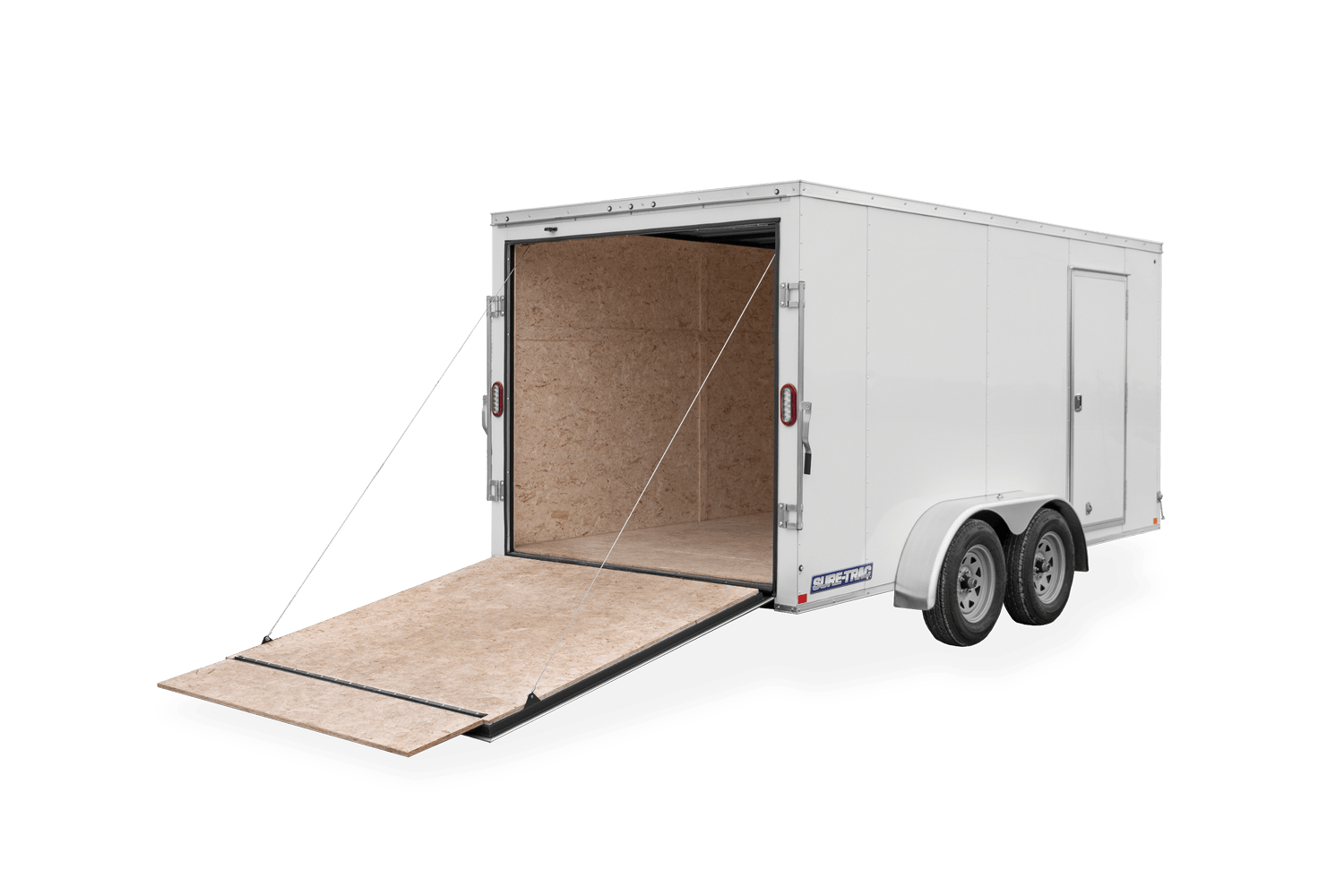16CC 16'x8' Covered Cargo Trailer DIY Master Plan Trailer, 54 OFF