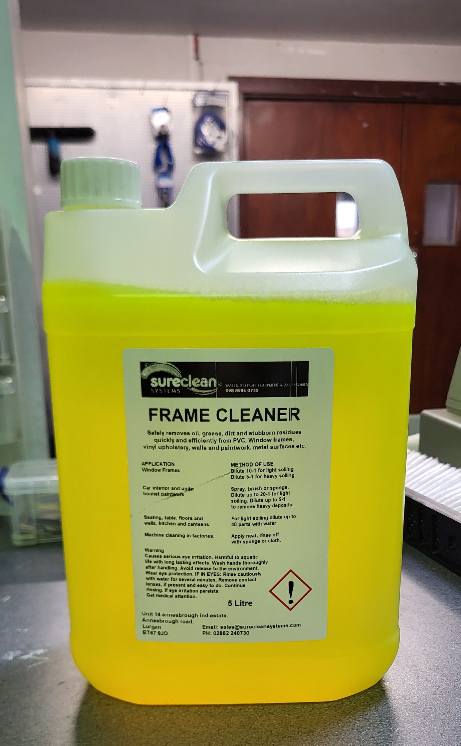 Frame Cleaner Sureclean Systems