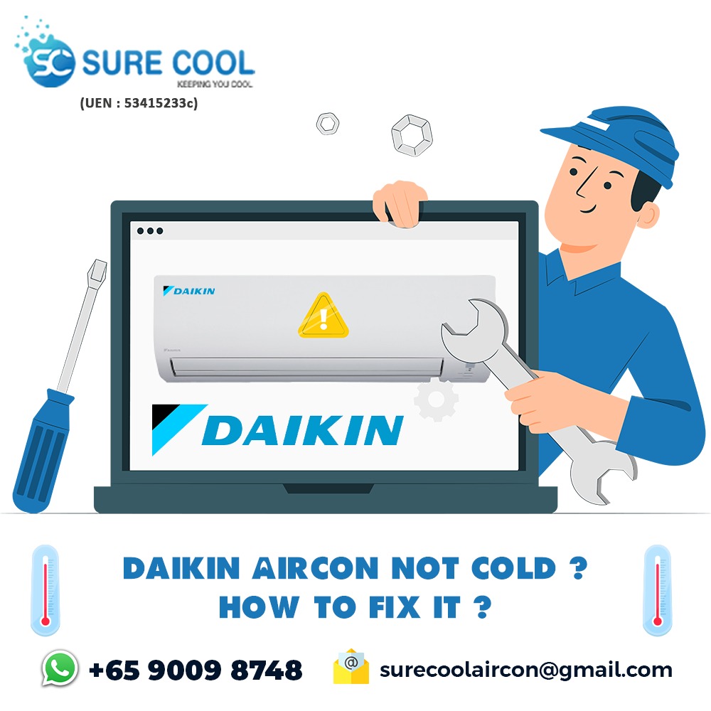 Is your Daikin Aircon Not Cold? How to fix it? cooling problem?