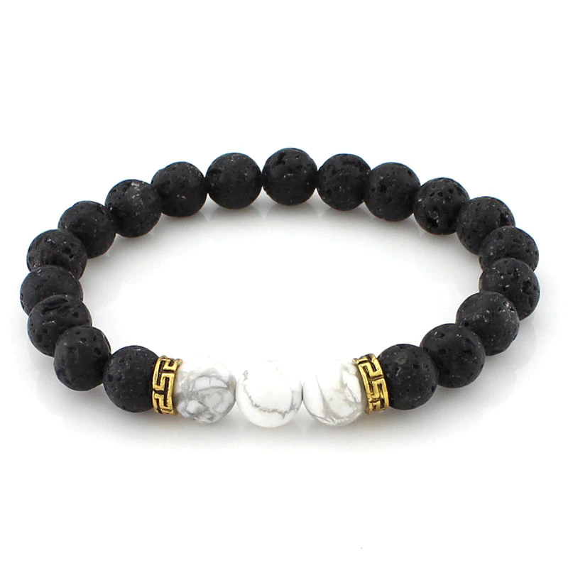 8 mm Lava Stone Beads Bracelet for Ladies Suredealers