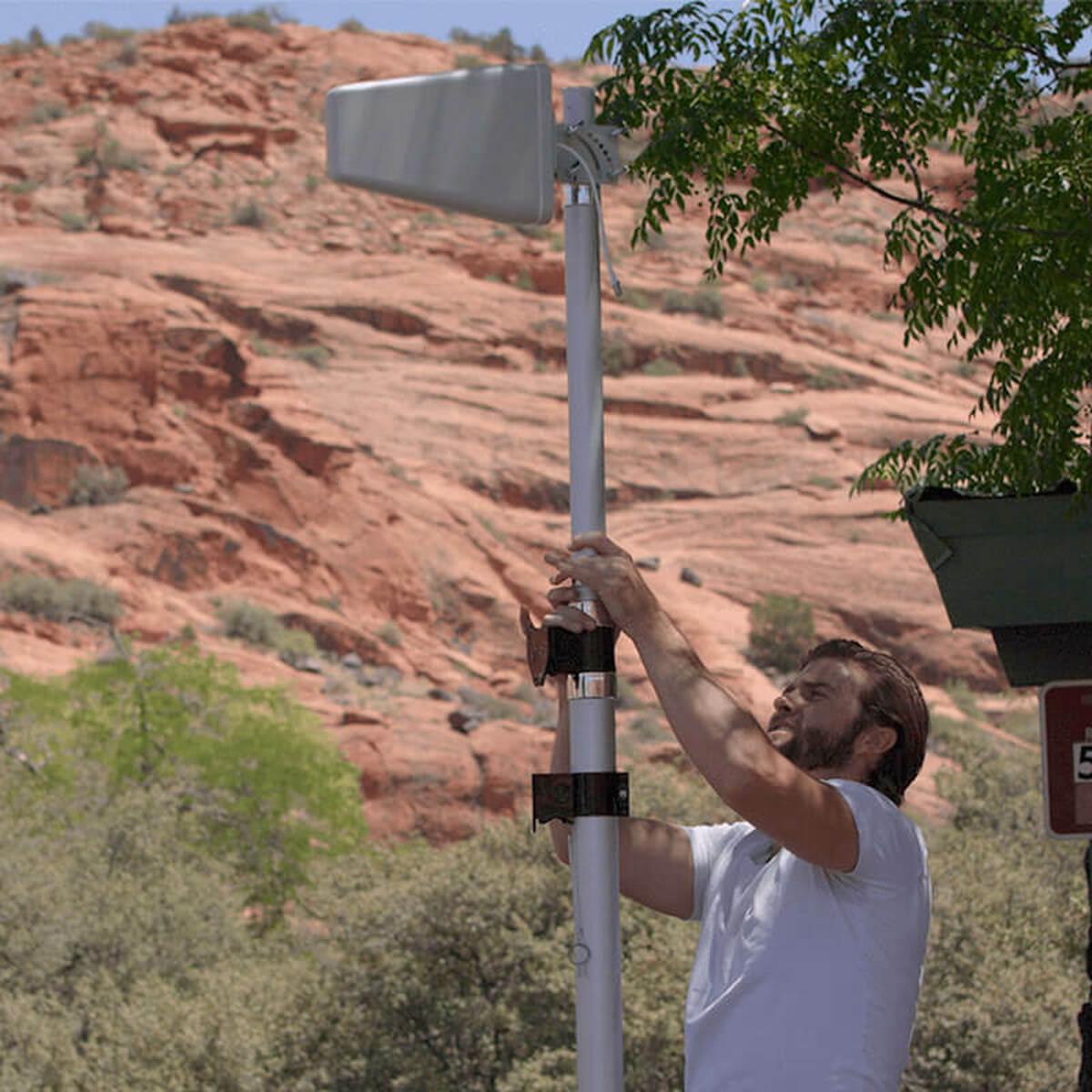 WilsonPro 25 Ft. Telescopic Antenna Mounting Pole, No Free Freight