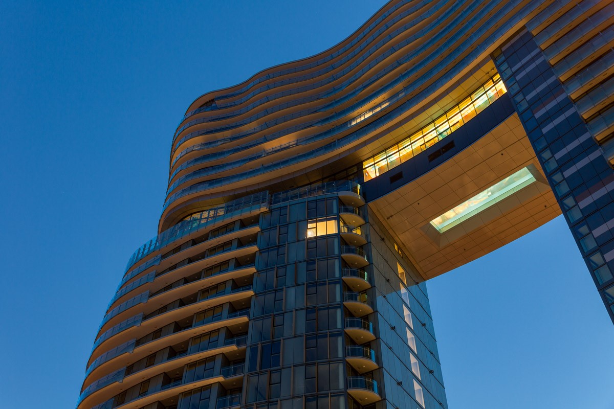 Highest GlassBottom Pool in Canada at ‘The Arc