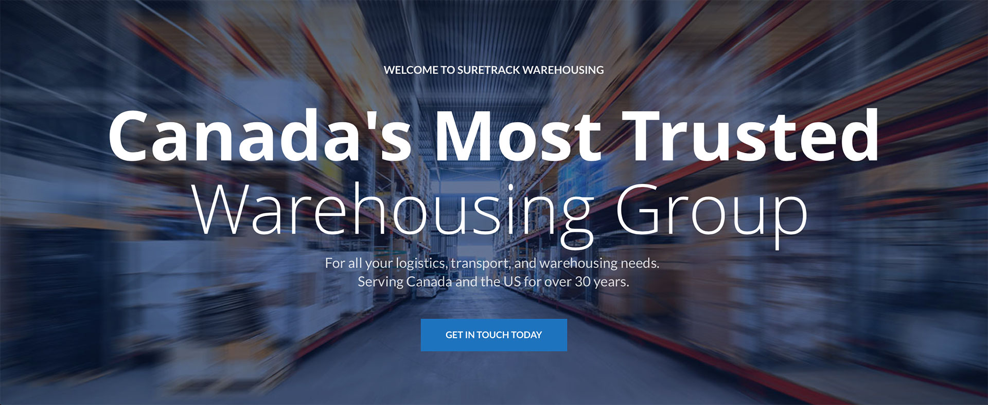 Montreal Warehouse Suretrack Warehousing