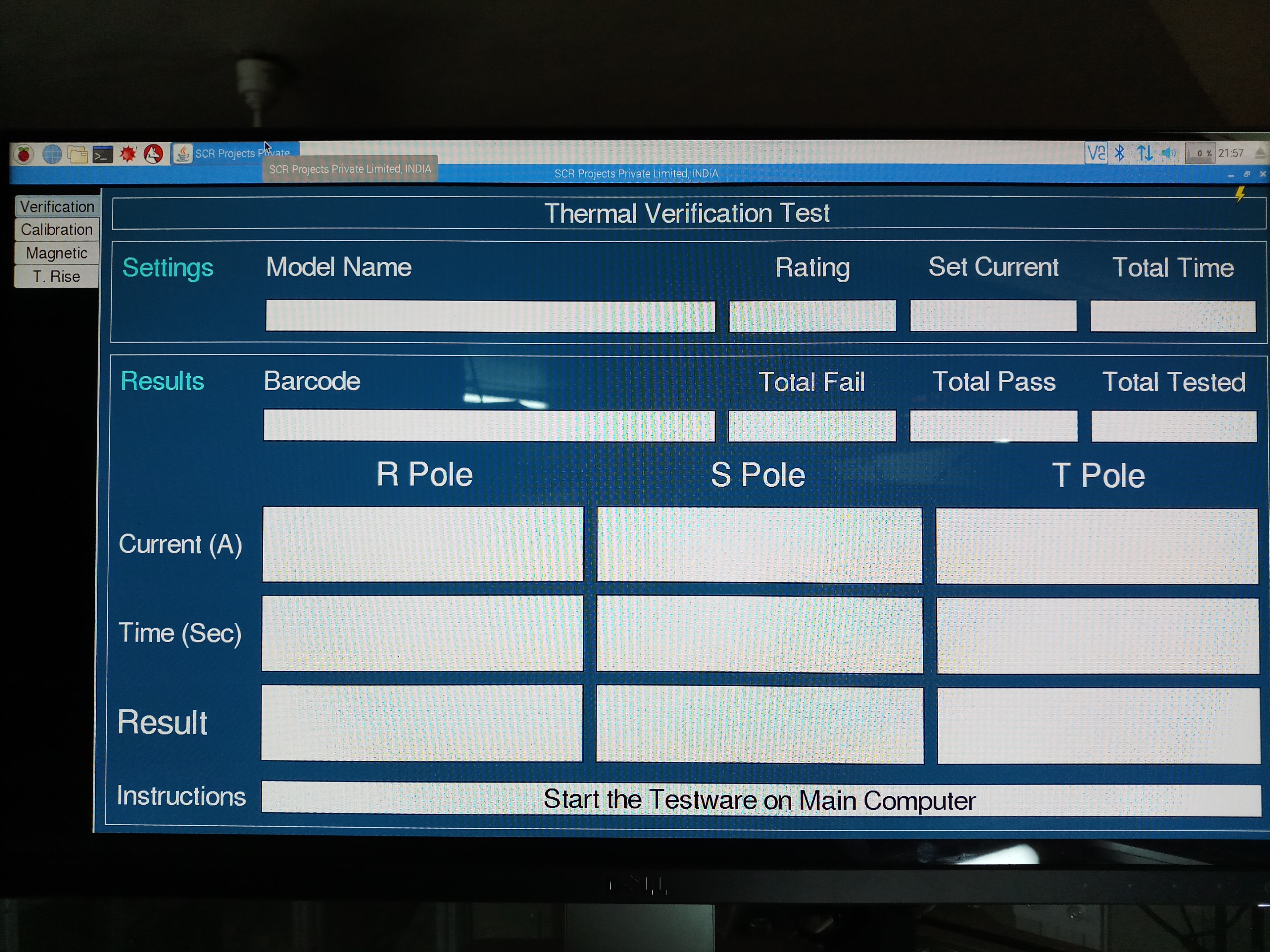 Raspberry Pi based SCADA (LabVIEW mimic UI) SureView Instruments