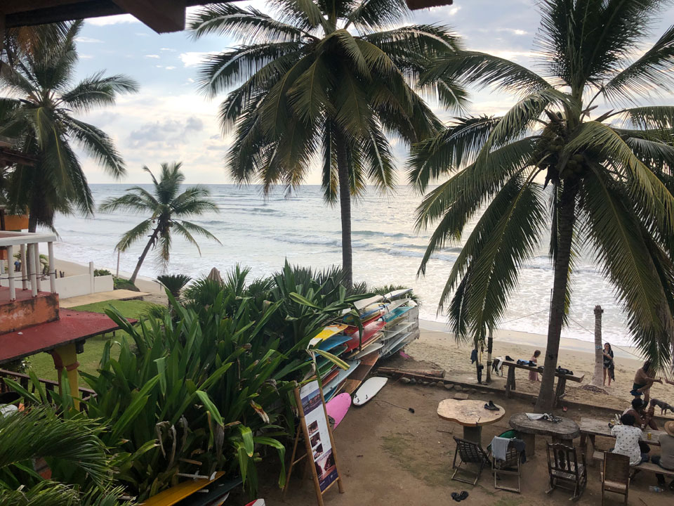 Playa La Saladita Mexico 16 de Setembro de 2019 Surf 7 Seas