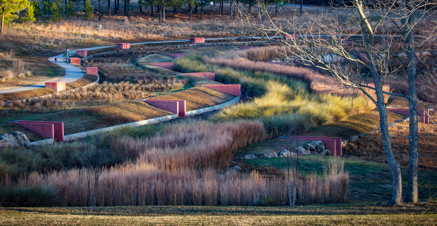 North Carolina Museum of Art Stormwater Pond Surface 678