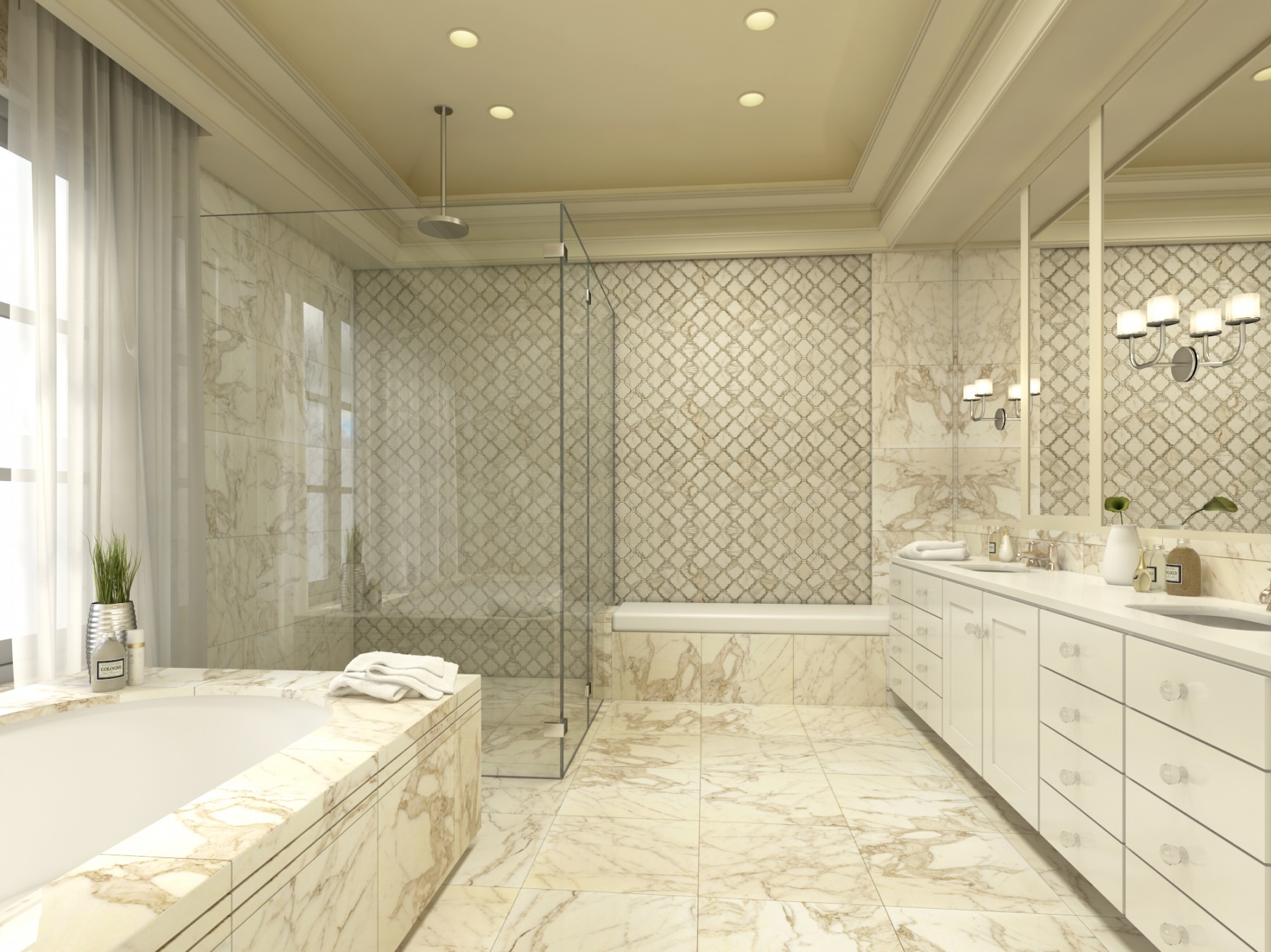 5 Beautiful Marble Colours for Wet Rooms SurfaceCo