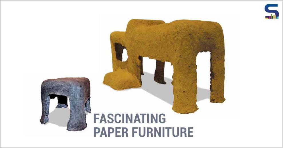 Handcrafted Fascinating Paper Furniture