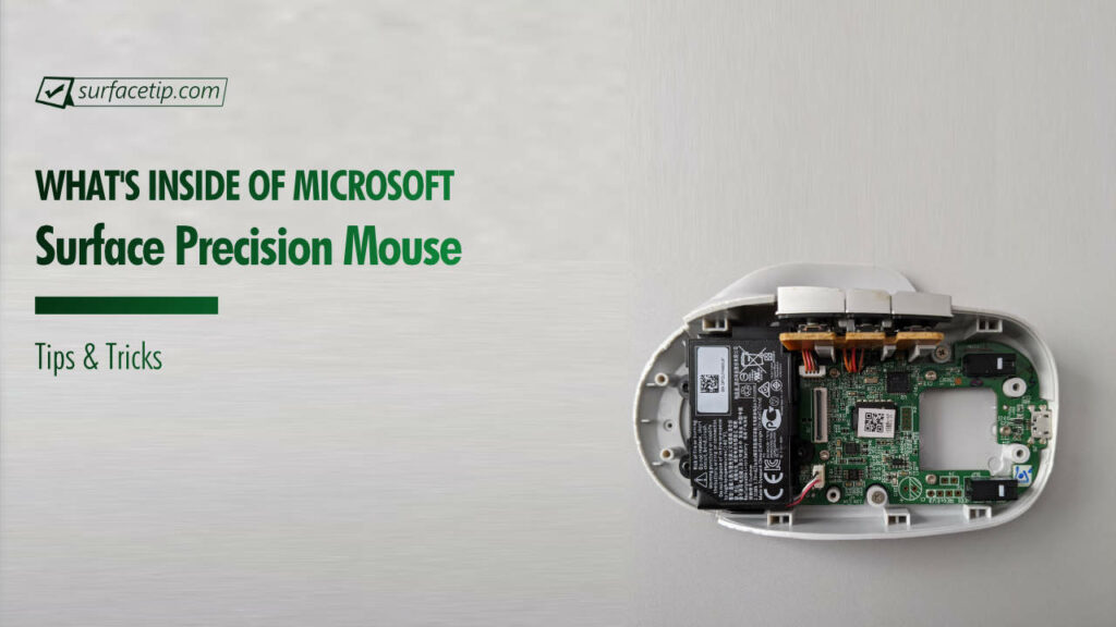 What's Inside a Microsoft Surface Precision Mouse SurfaceTip