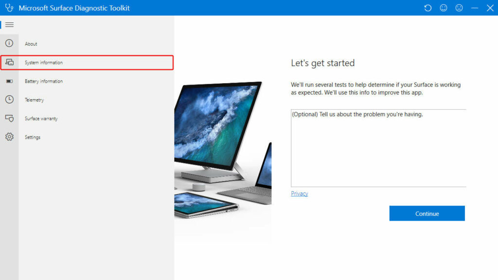 How to Check Surface Key Specifications with Surface Diagnostic Toolkit