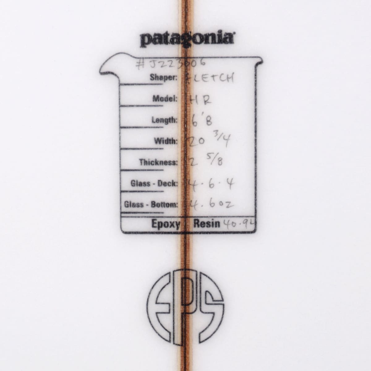 / パタゴニア サーフボード ミッドレングス ウエボ ランチェロ サーフィン 6.8 patagonia