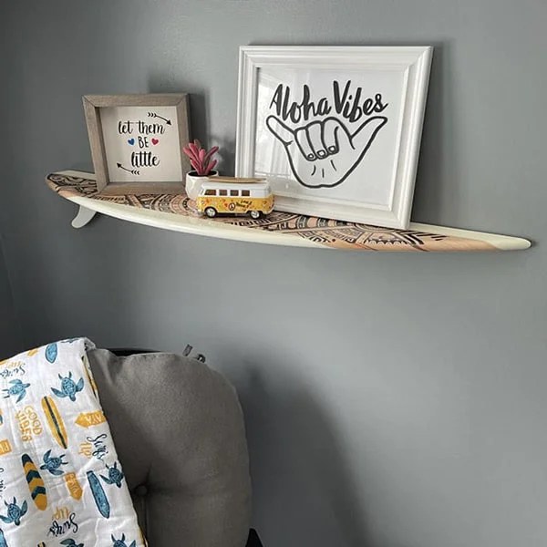 Surfboard Shelf Pottery Barn