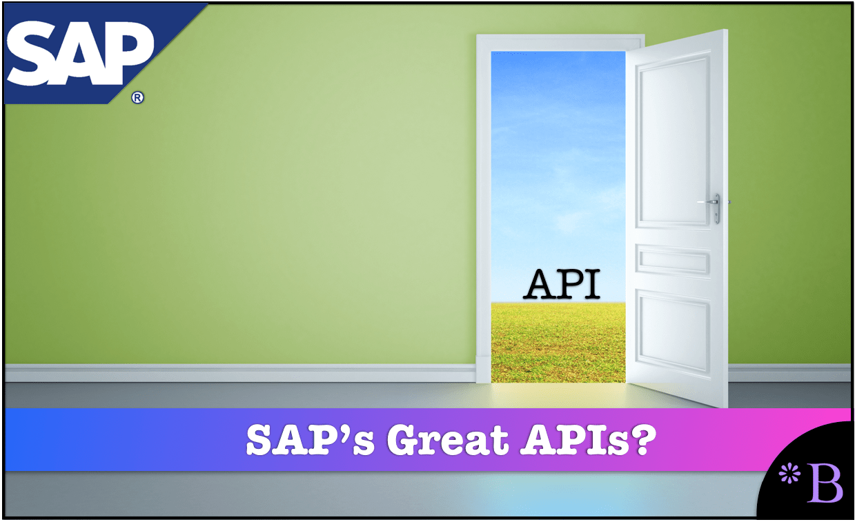 Are SAP's REST/JSON APIs Real? Brightwork Research & Analysis