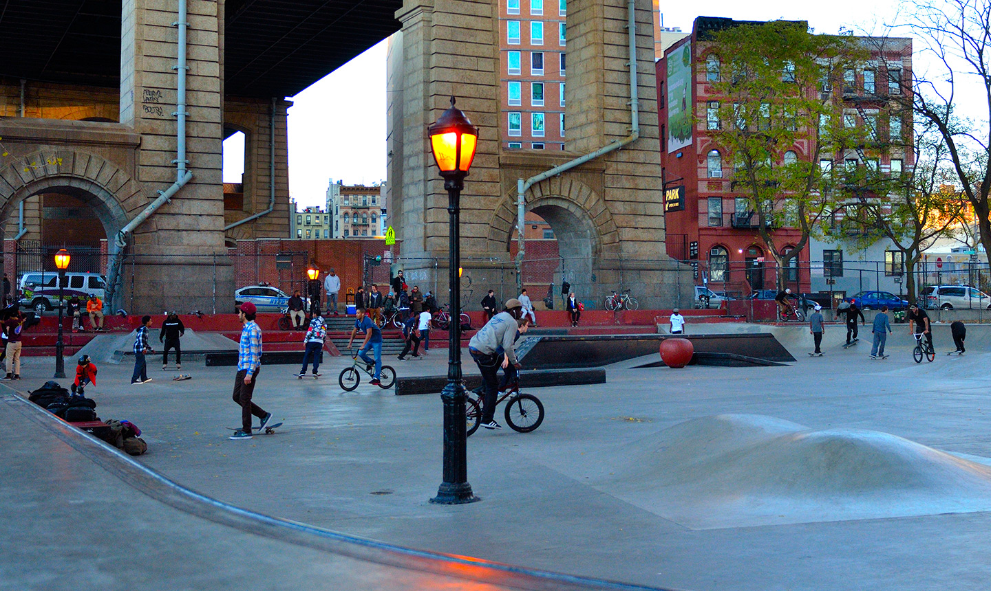 LES Skatepark / United States Manhattan New York Surfergalaxy