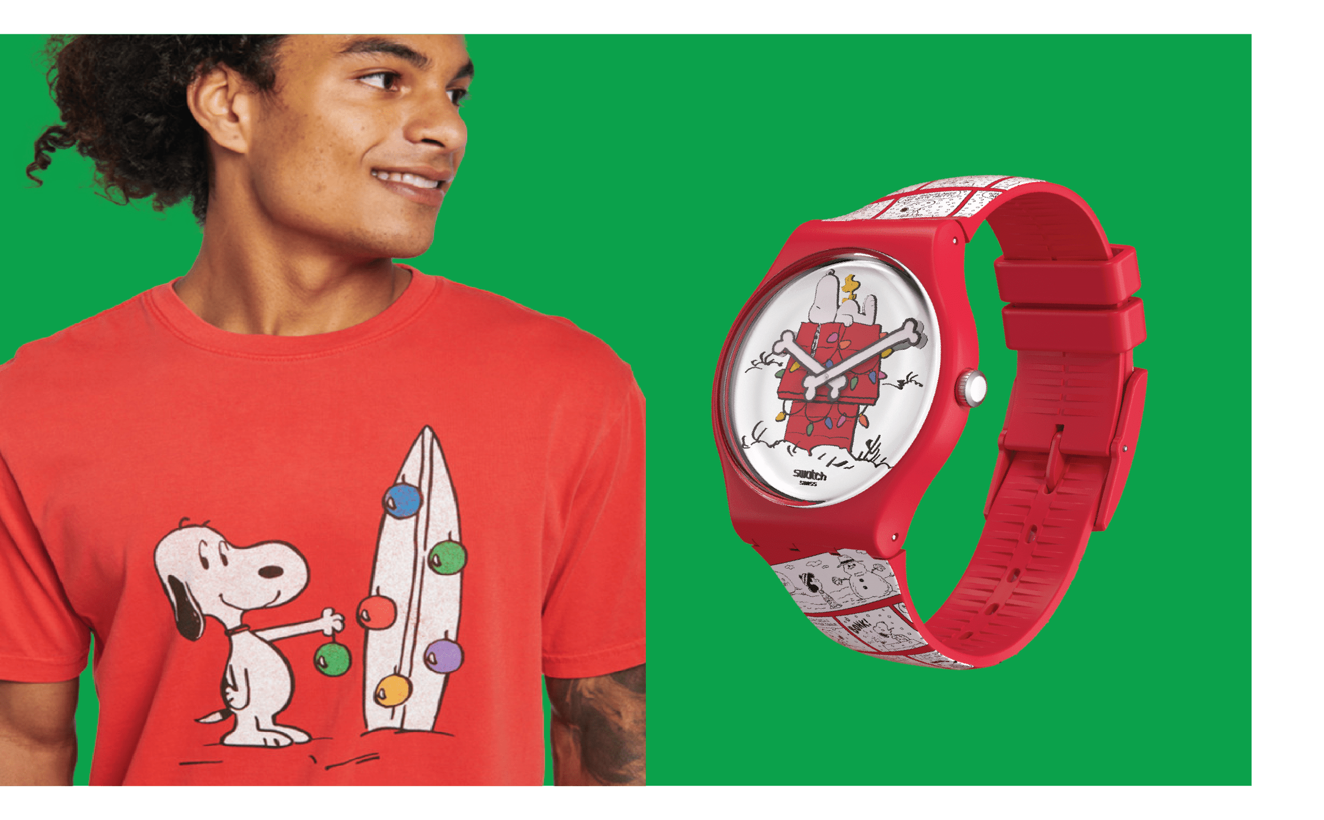 Peanuts X Quiksilver & Swatch Collections Surfer's FixSurfer's Fix