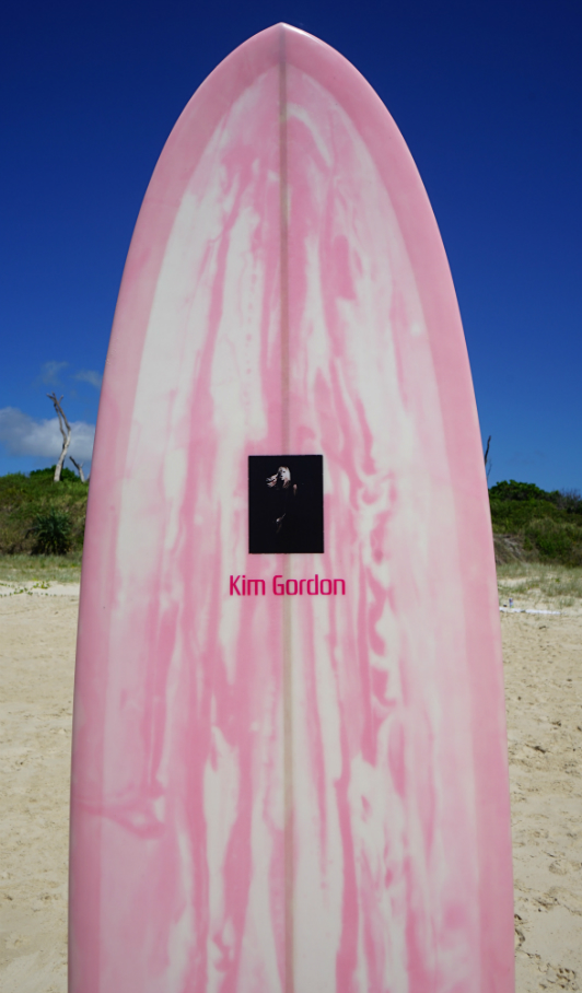 Kim Gordon Single Fin Evolve Surfboard