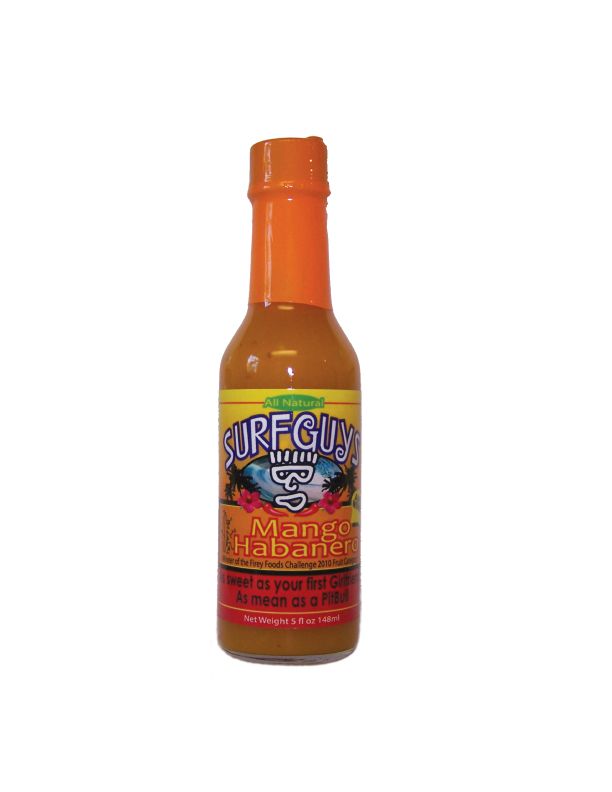 Surfguys Mango Habanero Hot Sauce