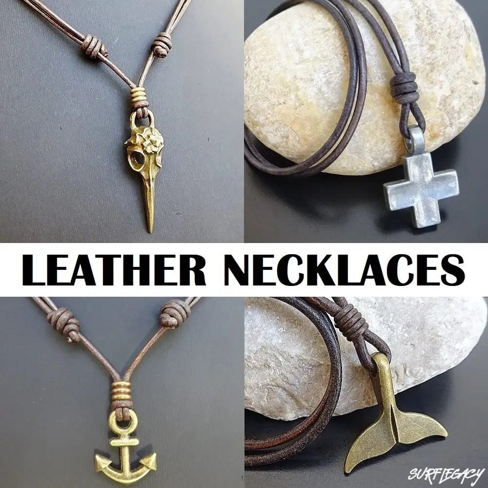 7 Benefits Of Wearing Leather Necklaces Surflegacy