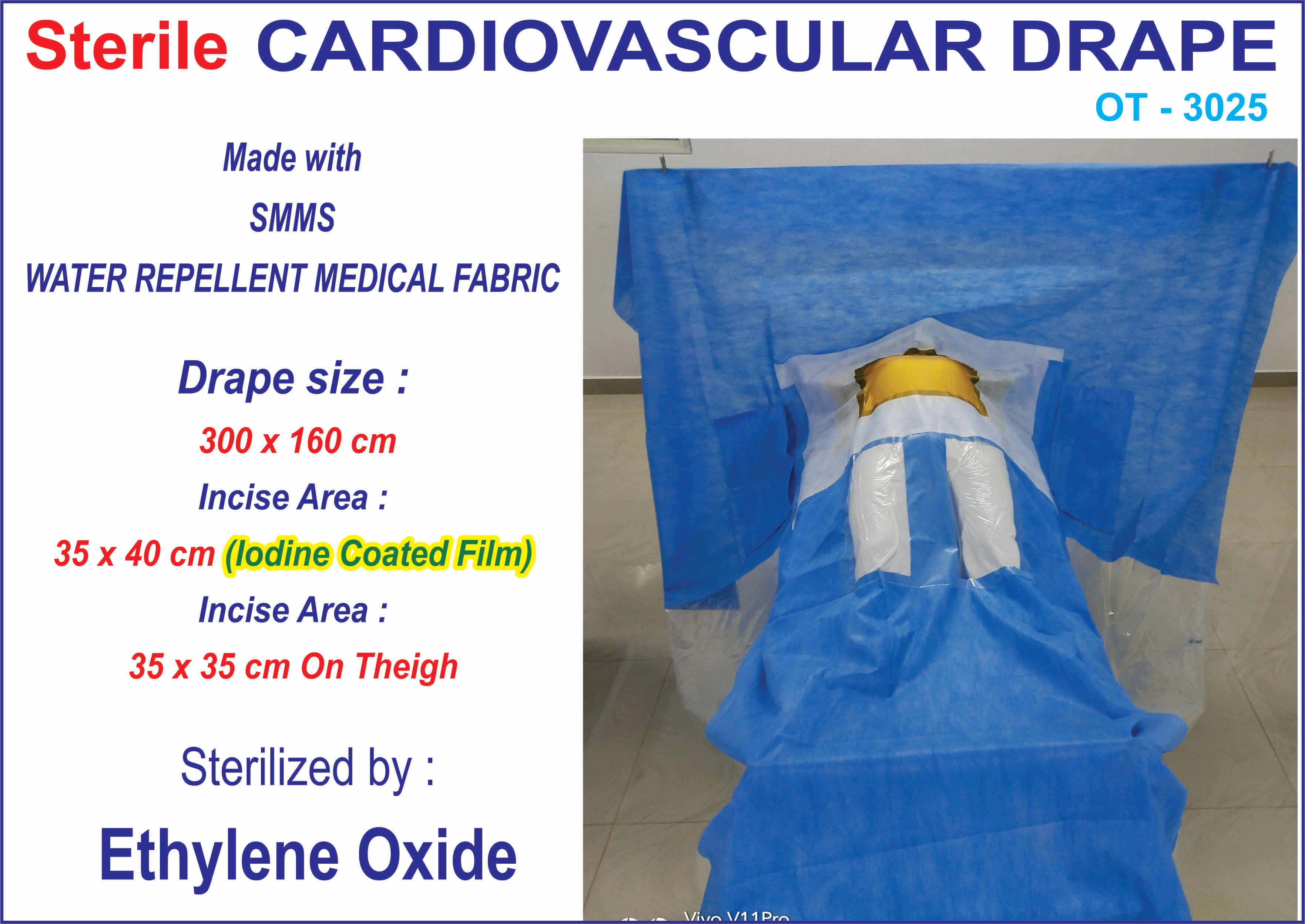 CARDIOLOGY DRAPES Surgeons Micro Barrier Surgical Drapes Manufacturer In Trichy Manufacturers