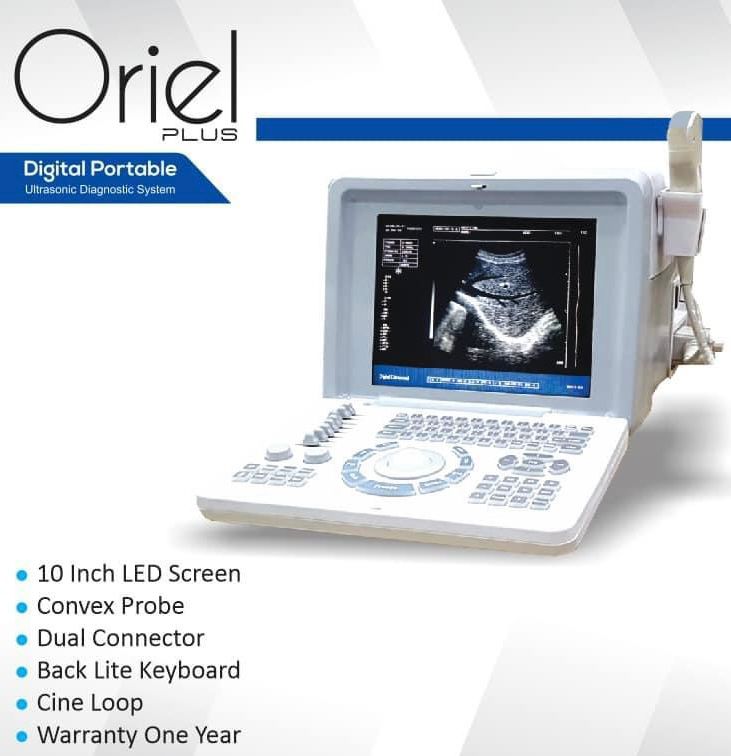 Digital Portable Full Ultrasound Machine Oriel Plus Price in Pakistan