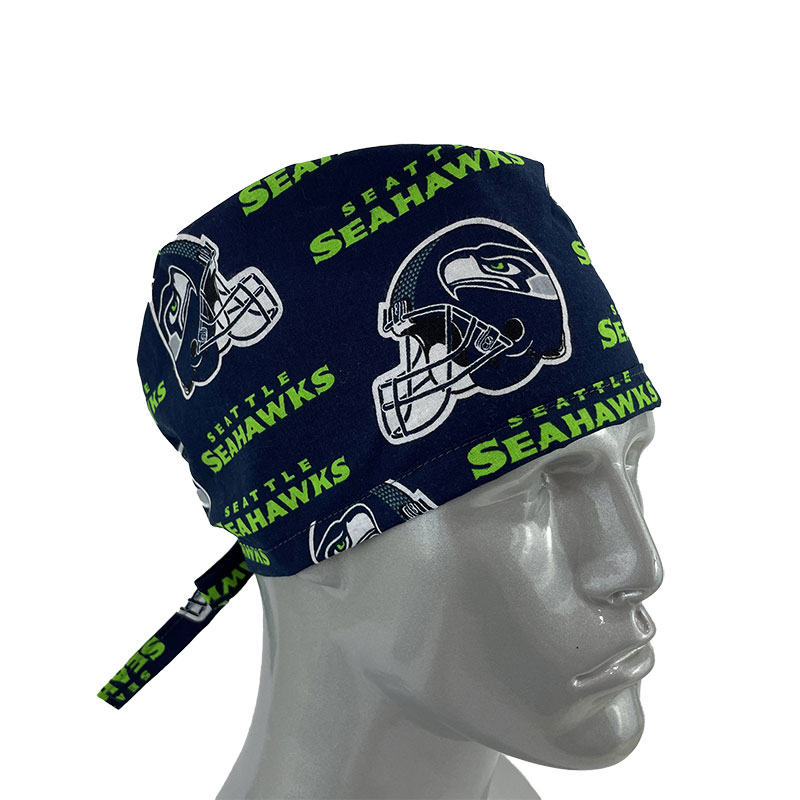 Scrub Caps Unisex Medical Scrub Cap-NFL 