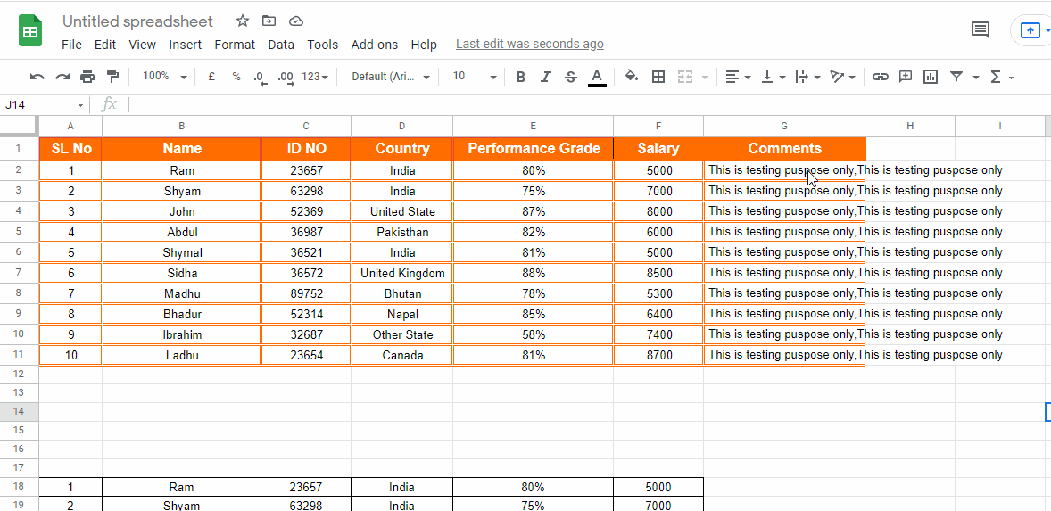 How To Make A Table In Google Sheets And Make It Beautiful