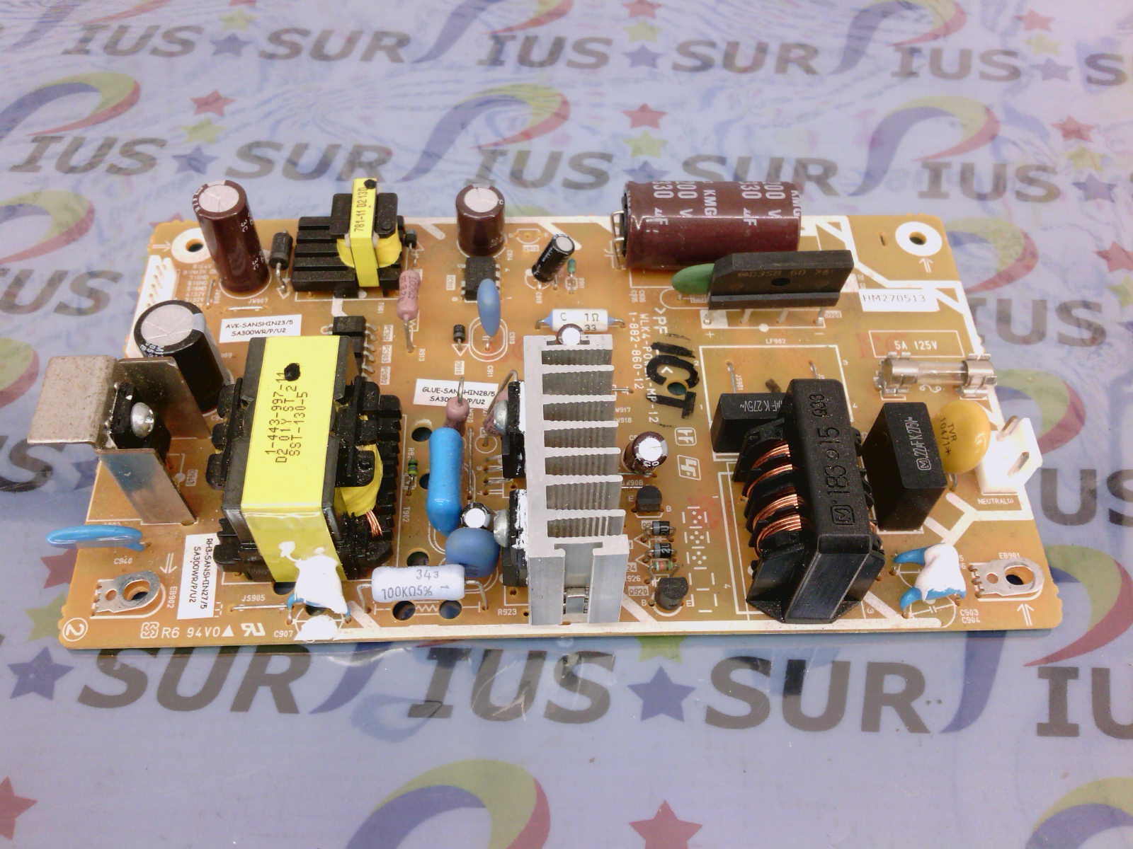 Sony Power Supply Board WLK4POWERMP12 188286012 TASA300WR