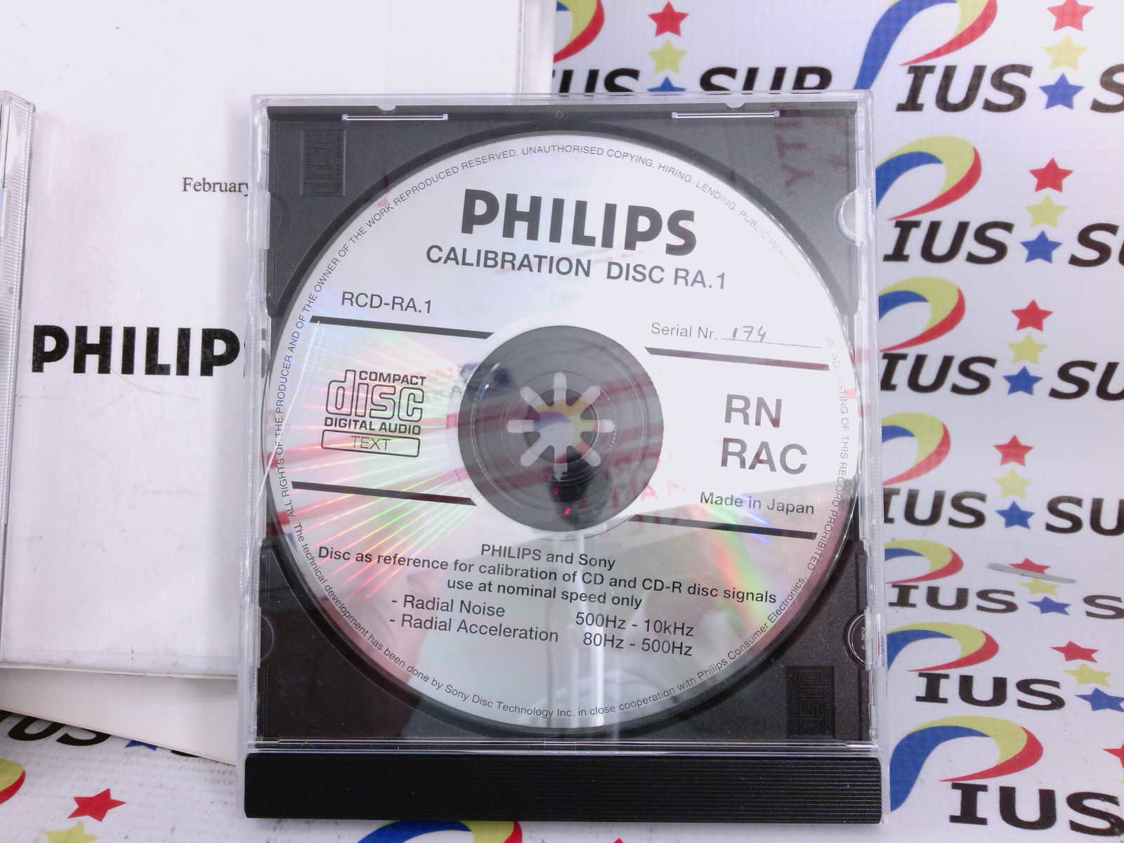 Philips MultiPoint Calibration CD Set BLER HF Jitter Effect Length