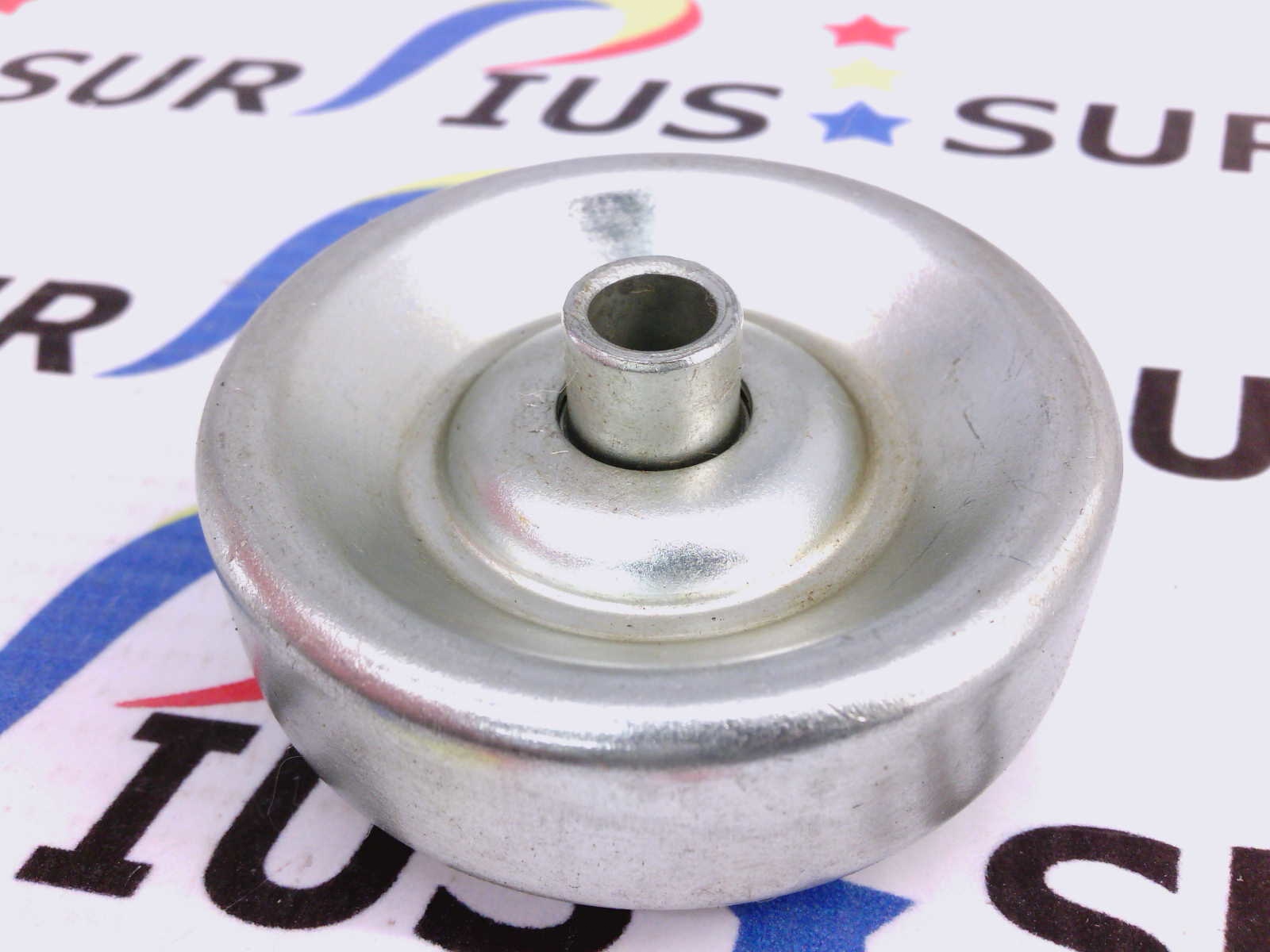 Replacement Conveyor Skate Wheels 1/4" Bore 115/16" OD Zinc Plated