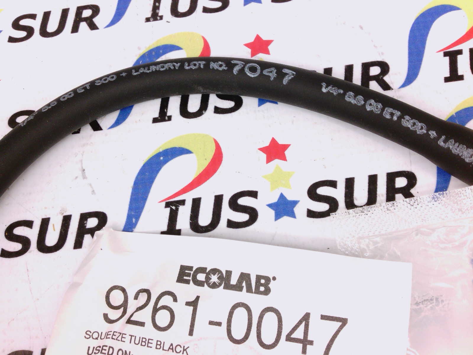 Ecolab 92610047 92610047 TStar ET300 LB800 Squeeze Tube Kit 1/4