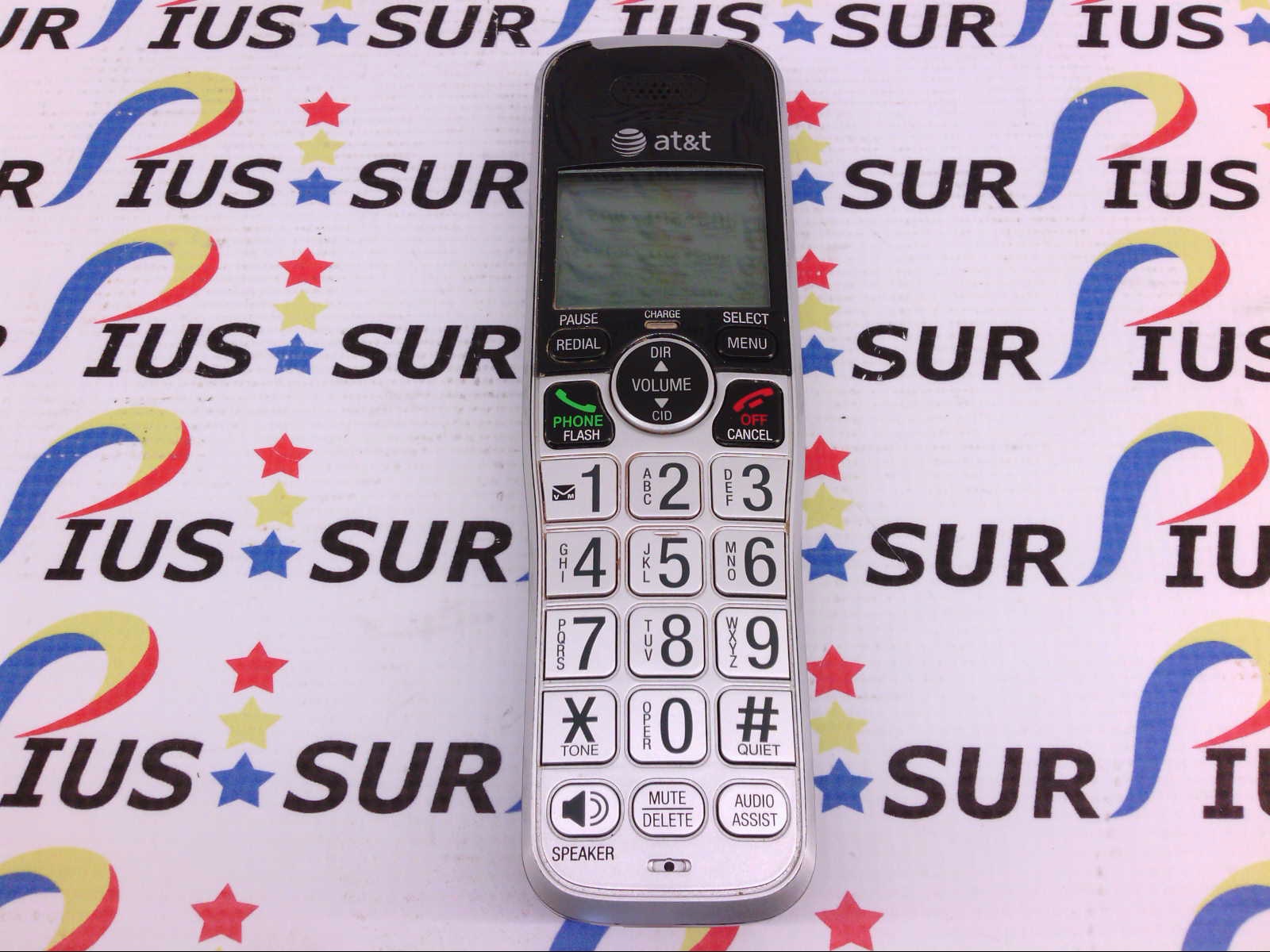 AT&T CRL32102 ACCESSORY HANDSET CORDLESS PHONE TELEPHONE WITHOUT