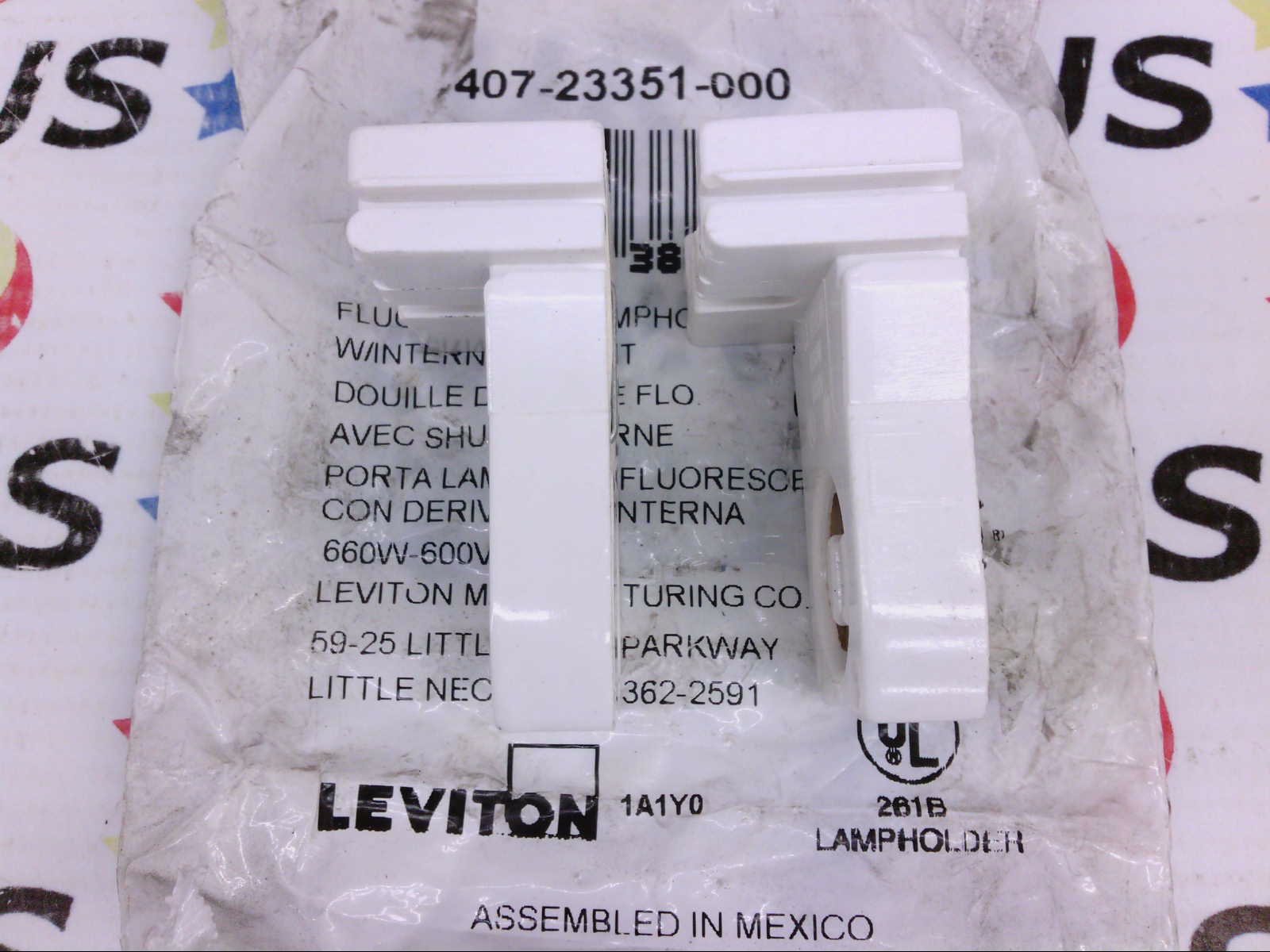 Leviton Fluorescent Lampholder 40723351000 40723351000 23351 Surpius