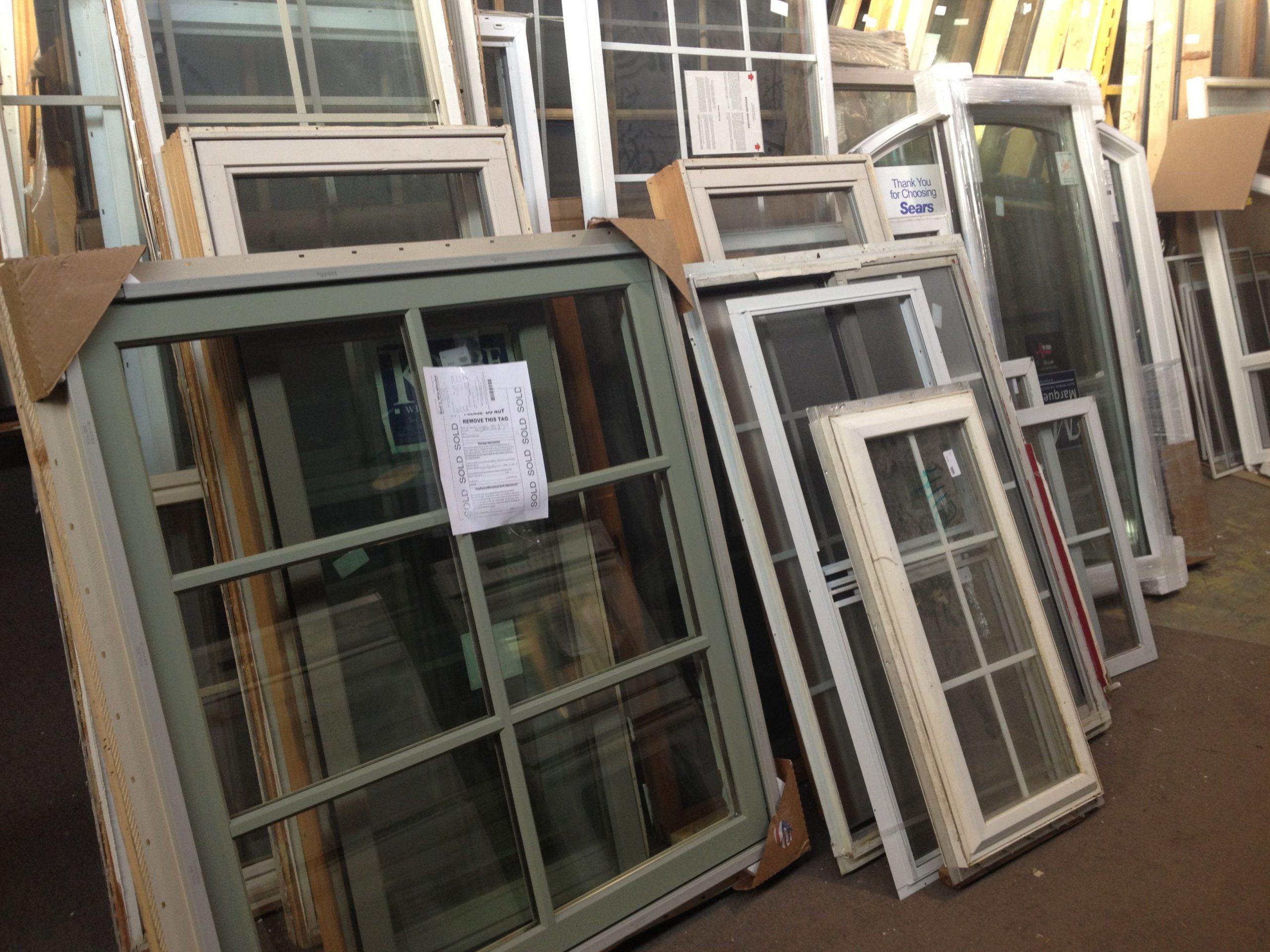 Used Windows , Window frams and Door frames Surplus