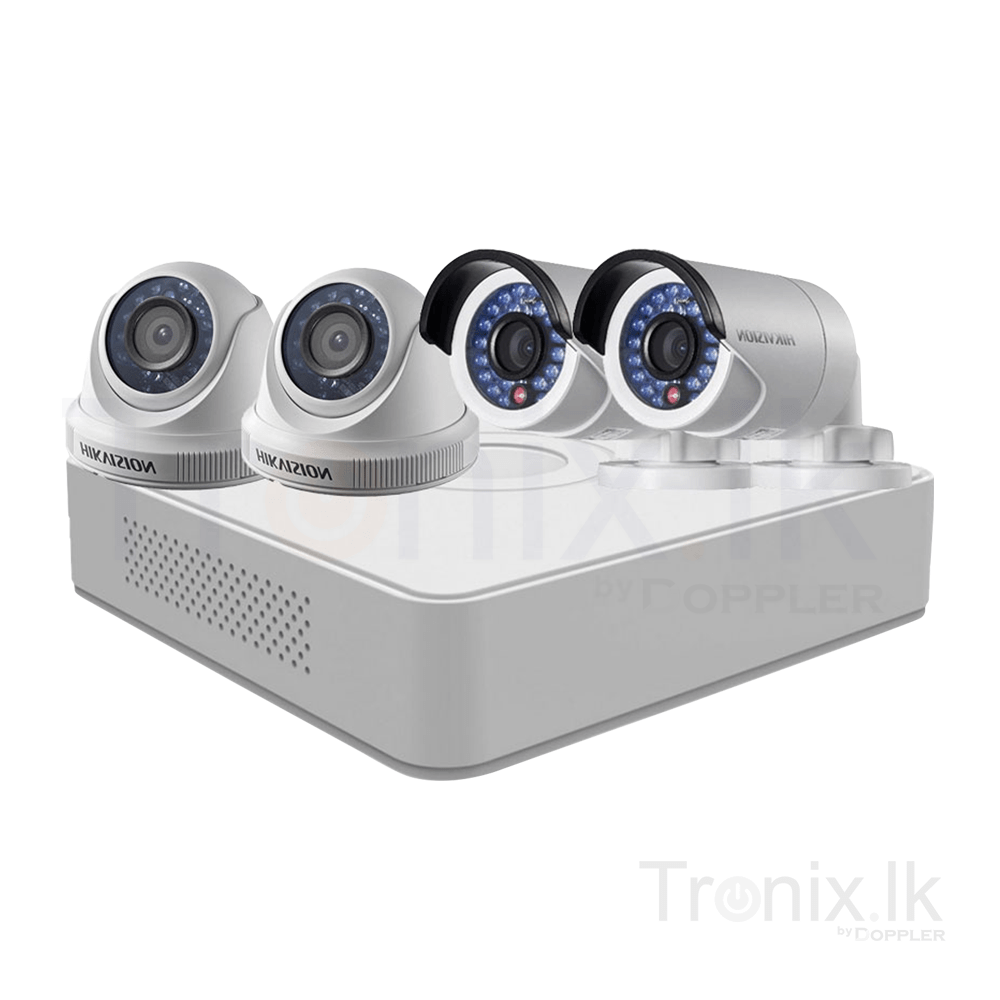 HIKVISION 4 Channel 1080P 2MP CCTV camera system Surplus