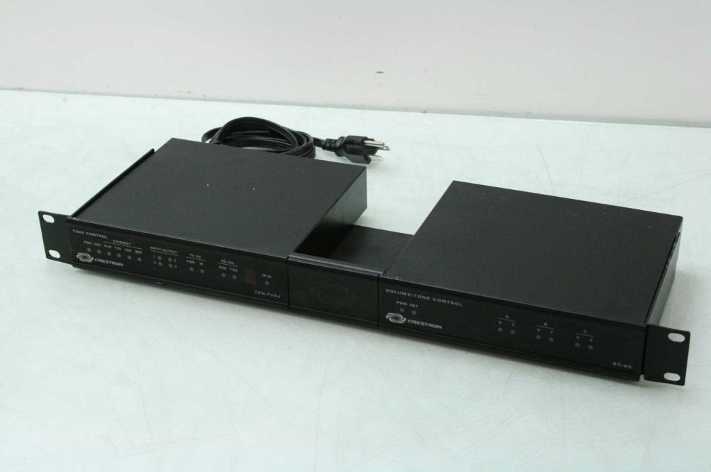 Crestron CENTVAV Control Module with STVC Volume Control on Module