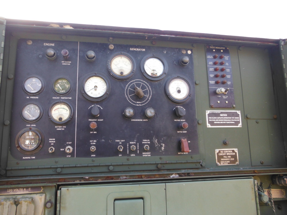 15KW generator Surplus Military Depot