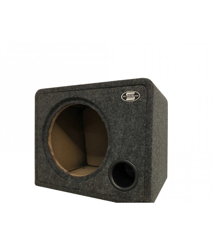 SBL Enclosure Single 12" Ported Round frontfiring subwoofer Carpet