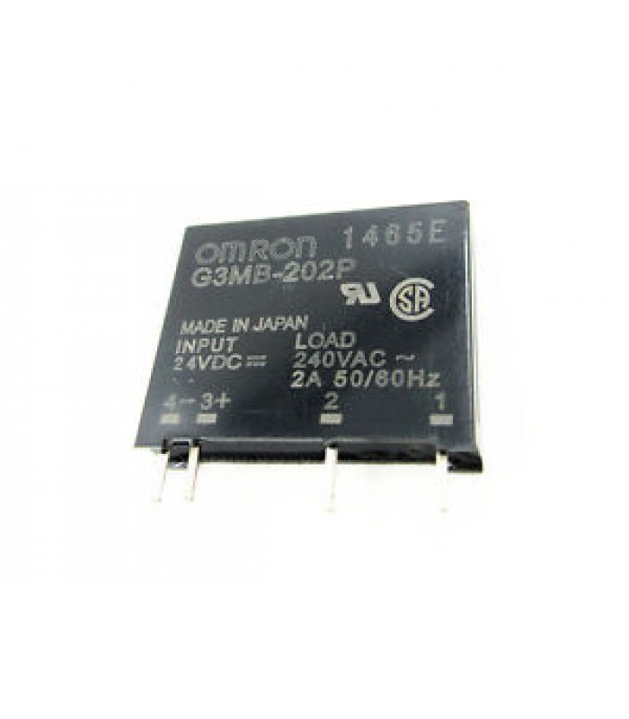 G3MB-202P 24 VDC Out 240 VAC 2A Solid State Relay Module