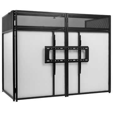 DB6 Foldable DJ-Booth System Pro with TV Bracket - Sound Division