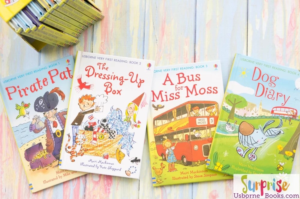 Very First Reading Books Set See How it Works! Surprise Usborne Books