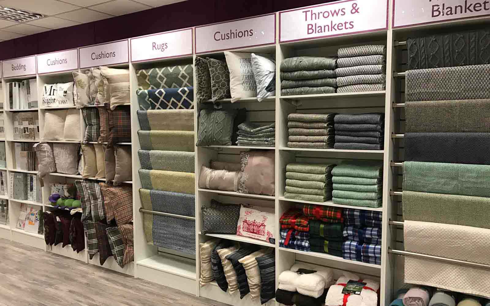 Rugs and Throws Surrey Blinds & Shutters
