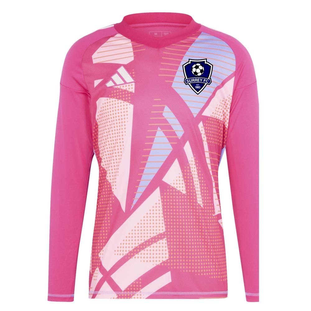 Adidas Premier Pink Goalkeeper Match Kit Surrey FC Club Store