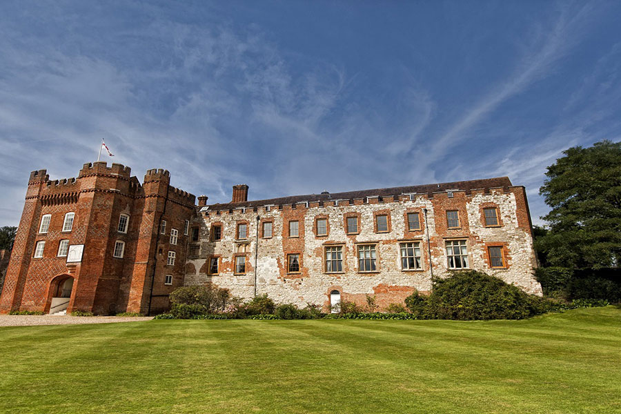 Farnham Castle Surrey Hills National Landscape