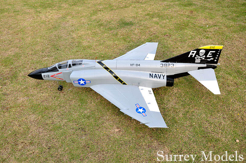 RC Radio Control Jet Plane Electric Large Scale EDF LX F4 Phantom II