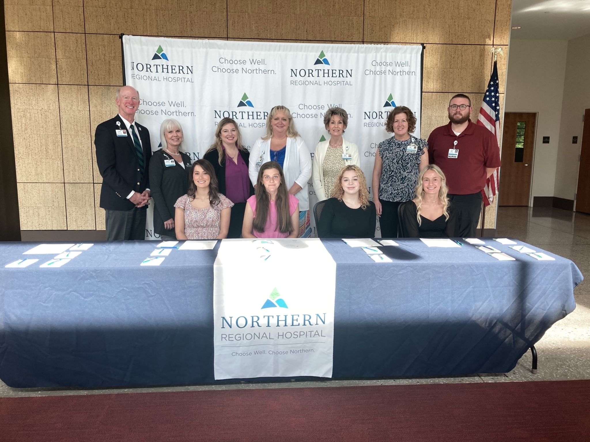 Fourteen SurryYadkin Works Interns Sign with Northern Regional