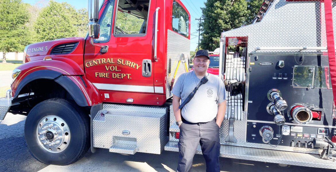 College Program Trains Firefighters in High School Surry Community