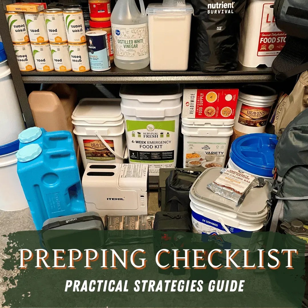 Your Essential Prepper Checklist - Plus Practical Strategies